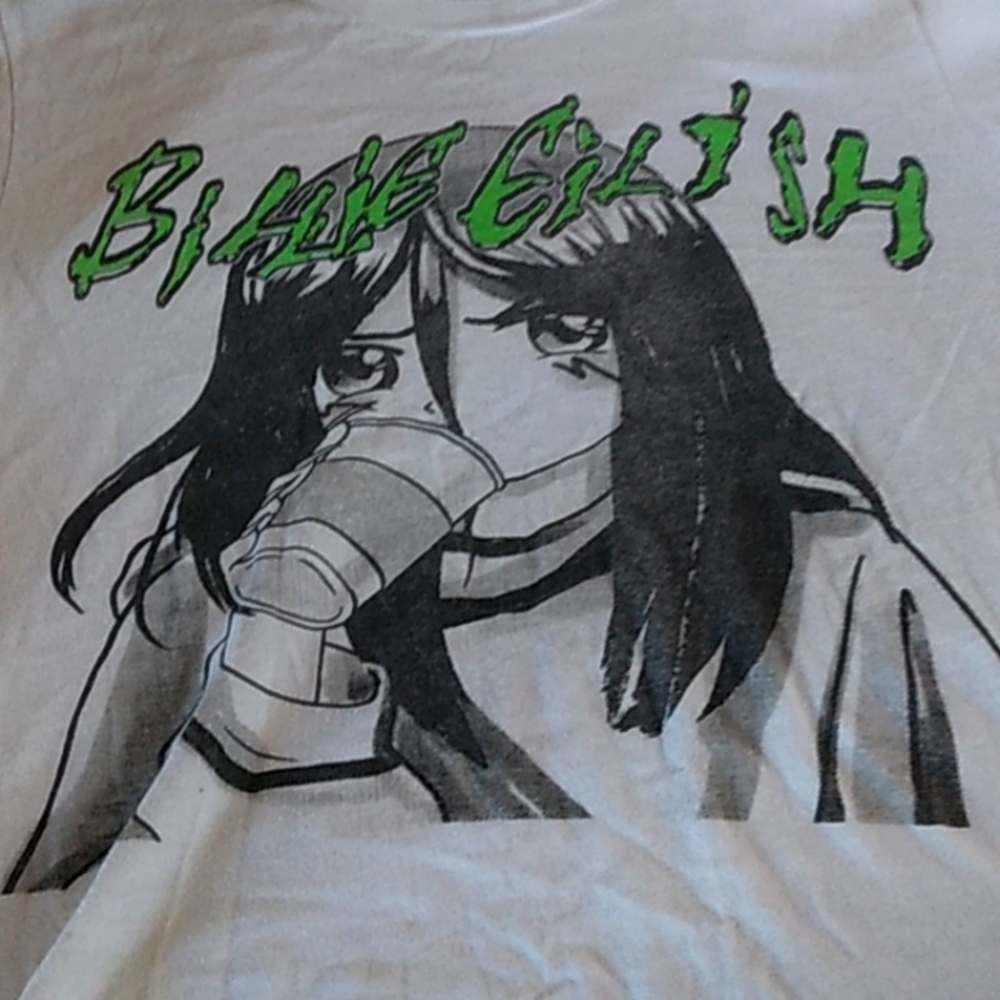 BILLIE EILISH SHIRT OLDER ERA WWAFASWDWG 2019 WHITE TEE